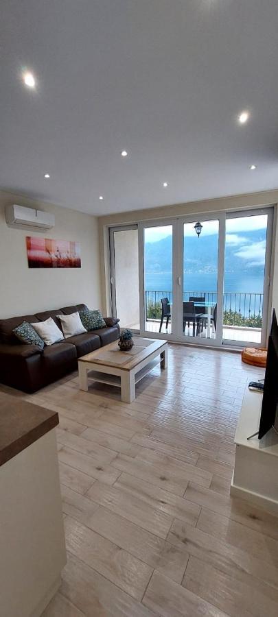 Bay Of Kotor View Apartment With Pool Prcanj Luaran gambar